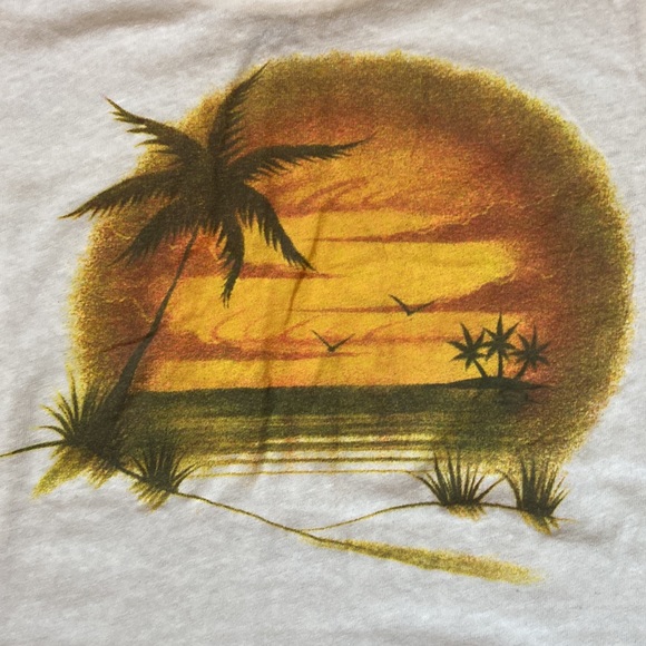 NWT Madewell Airbrushed Souvenir Graphic Lo-Fi Shrunken Tee XS - Picture 4 of 9